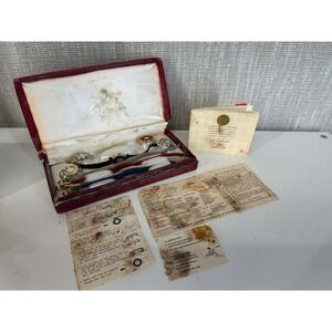 Vintage Timex Cavatina Watch Set Interchangeable Bezels Straps Box 039/1 (35)